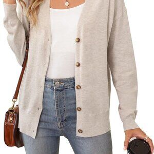 Women’s Wool Blend Lightweight Fall Business Casual Cardigan Sweaters